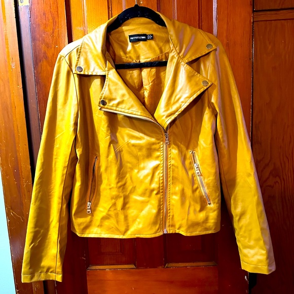 PrettyLittleThing Jackets & Blazers - PRETTY LITTLE THING - faux leather jacket